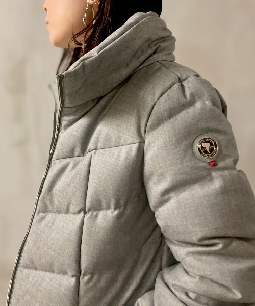 CAPEHORN(ケープホーン)の「CAPEHORN(ケープホーン)WOOL ALVAREZ(ダウンジャケット/コート・レディース・グレー/ブラック・40/42)」の20枚目の写真