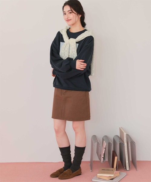 titivate(ティティベイト)の「レースコンパクトシャツ(シャツ/ブラウス・レディース・アイボリー/ブラック/ブラウン・S/M/L)」の11枚目の写真