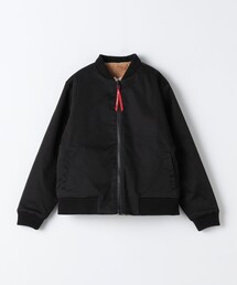 SHIPS Colors（シップス カラーズ）の「SHIPS Colors:90～140cm / ボア ボマー ジャケット◇（MA-1）」