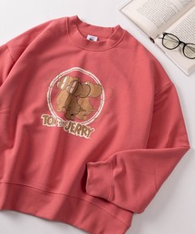 Tom＆Jerry（トムアンドジェリー）の「【71】【TOM＆JERRY/トムとジェリー】バックプリント サークルデザイン 裏起毛 スウェット（スウェット・メンズ）」