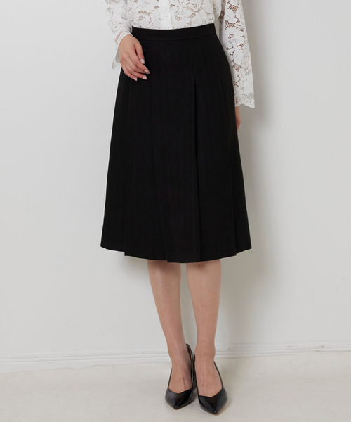 NARACAMICIE（ナラカミーチェ）の「【NARACAMICIE】ヘリンボンスカート（スカート・レディース・ブラック/ブラウン・XL/M）」の2枚目の写真