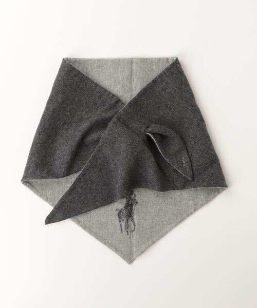 Big Pony ウール トライアングル ラップ スカーフ（バンダナ/スカーフ