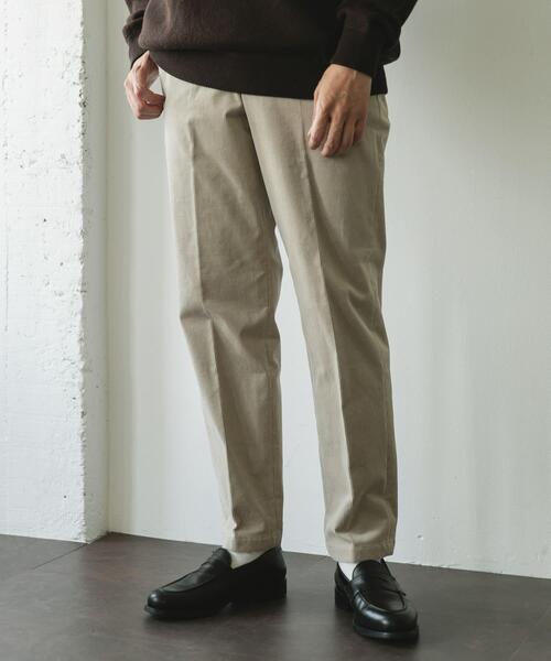 URBAN RESEARCH DOORS(アーバンリサーチドアーズ)の「『UR TECH』コーデュロイトラウザー(その他パンツ・メンズ・チャコールグレー/オフホワイト/ブラウン/ネイビー・SMALL/X-LARGE/MEDIUM/LARGE)」の9枚目の写真