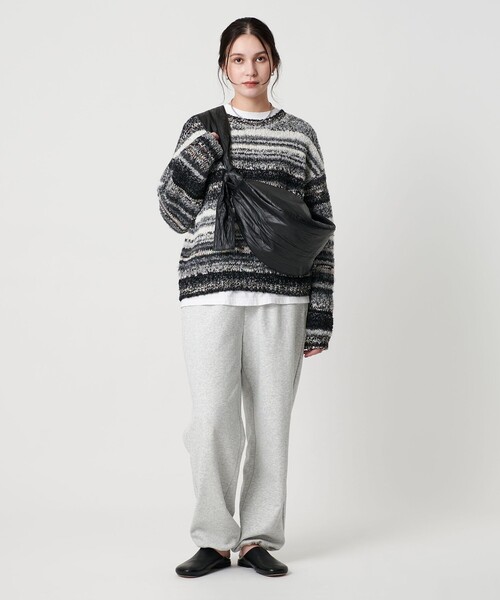 BEAUTY&YOUTH UNITED ARROWS（ビューティーアンドユースユナイテッドアローズ）の「レザーライク ギャザー ショルダーバッグ（ショルダーバッグ・レディース・ブラック/ワイン・FREE）」の10枚目の写真