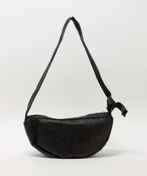 BEAUTY&YOUTH UNITED ARROWS（ビューティーアンドユースユナイテッドアローズ）の「レザーライク ギャザー ショルダーバッグ（ショルダーバッグ・レディース・ブラック/ワイン・FREE）」の7枚目の写真