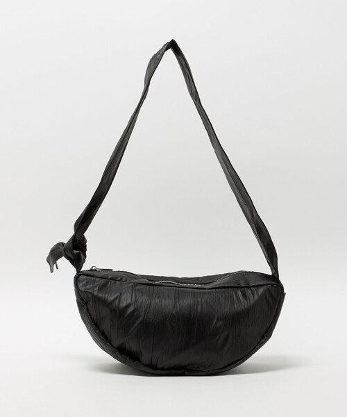 BEAUTY&YOUTH UNITED ARROWS（ビューティーアンドユースユナイテッドアローズ）の「レザーライク ギャザー ショルダーバッグ（ショルダーバッグ・レディース・ブラック/ワイン・FREE）」の17枚目の写真