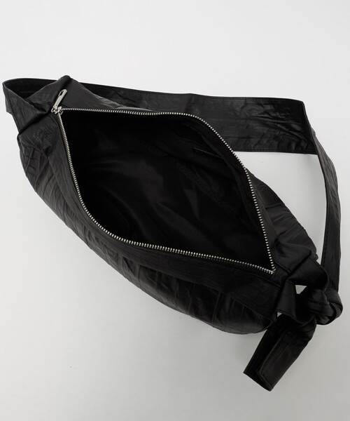 BEAUTY&YOUTH UNITED ARROWS（ビューティーアンドユースユナイテッドアローズ）の「レザーライク ギャザー ショルダーバッグ（ショルダーバッグ・レディース・ブラック/ワイン・FREE）」の11枚目の写真