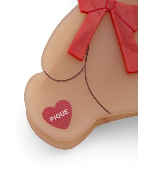 gelato pique（ジェラートピケ）の「ベアヘアクリップ（その他ルームウェア・レディース・ベージュ・F）」の7枚目の写真