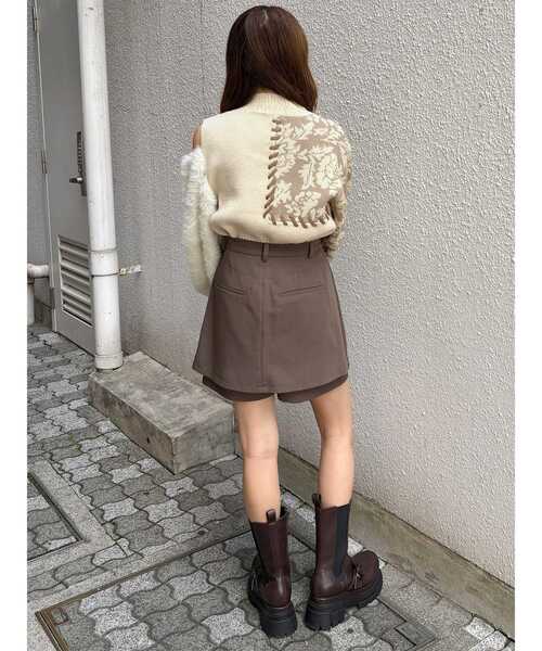 MURUA（ムルーア）の「ベルトサイドゴアブーツ（ブーツ・レディース・ブラック/ブラウン・22.5/23.5/24.5）」の5枚目の写真