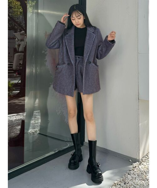 MURUA（ムルーア）の「ベルトサイドゴアブーツ（ブーツ・レディース・ブラック/ブラウン・22.5/23.5/24.5）」の8枚目の写真