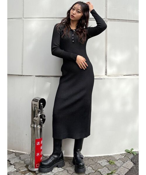 MURUA（ムルーア）の「ベルトサイドゴアブーツ（ブーツ・レディース・ブラック/ブラウン・22.5/23.5/24.5）」の11枚目の写真