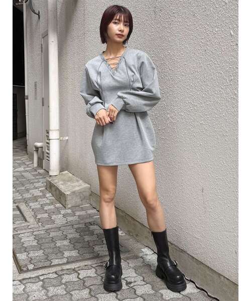 MURUA(ムルーア)の「ベルトサイドゴアブーツ(ブーツ・レディース・ブラウン/ブラック・24.5/23.5/22.5)」の16枚目の写真
