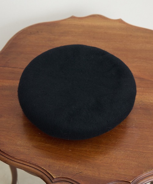 KATHARINE ROSS(キャサリンロス)の「【KATHARINE ROSS】【JUNK PRODUCTIONS】パイピングベレー帽(ハンチング/ベレー帽・レディース・ブラウン/ブラック・MEDIUM)」の7枚目の写真