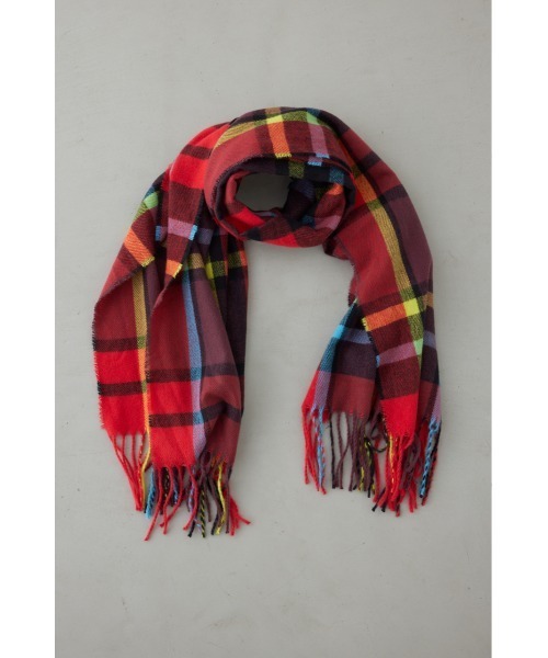 AZUL by moussy（アズールバイマウジー）の「カシミアタッチストール（ストール/ショール・レディース・ブラック/アイボリー/レッド系その他・FREE）」の22枚目の写真