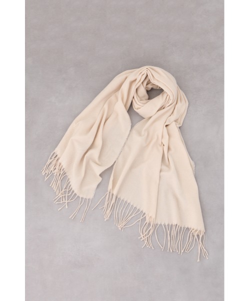 AZUL by moussy（アズールバイマウジー）の「カシミアタッチストール（ストール/ショール・レディース・ブラック/アイボリー/レッド系その他・FREE）」の8枚目の写真