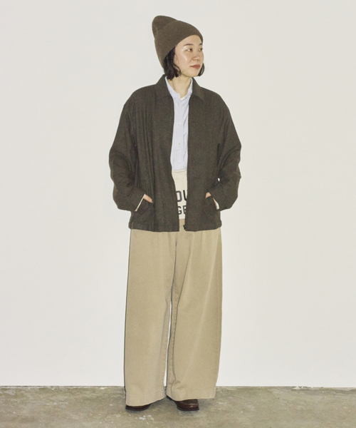 FRAMeWORK(フレームワーク)の「YARMO THE UNIFORM×DUDE SIGNS×FRAMEWORK small エプロン(その他小物・レディース・アイボリー・FREE)」の5枚目の写真