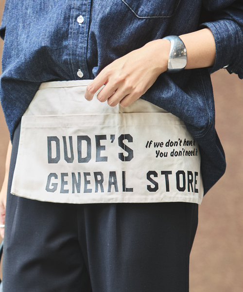 FRAMeWORK(フレームワーク)の「YARMO THE UNIFORM×DUDE SIGNS×FRAMEWORK small エプロン(その他小物・レディース・アイボリー・FREE)」の11枚目の写真