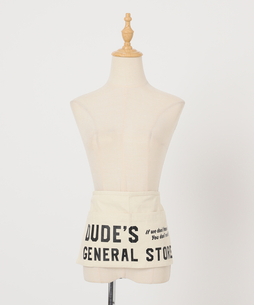 FRAMeWORK(フレームワーク)の「YARMO THE UNIFORM×DUDE SIGNS×FRAMEWORK small エプロン(その他小物・レディース・アイボリー・FREE)」の12枚目の写真