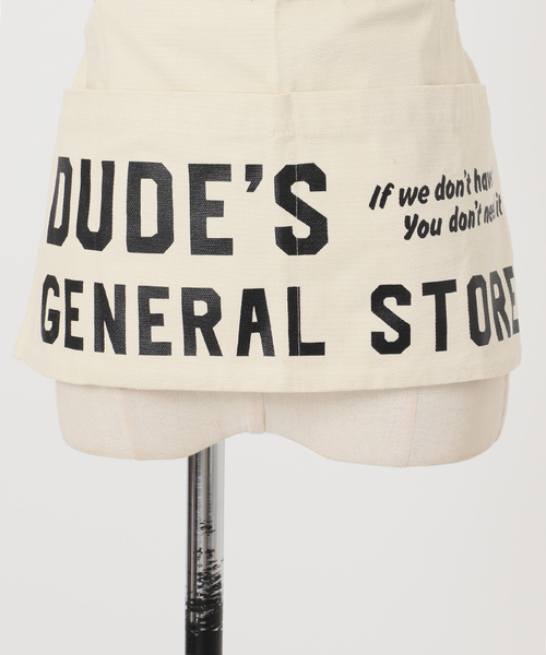 FRAMeWORK(フレームワーク)の「YARMO THE UNIFORM×DUDE SIGNS×FRAMEWORK small エプロン(その他小物・レディース・アイボリー・FREE)」の19枚目の写真