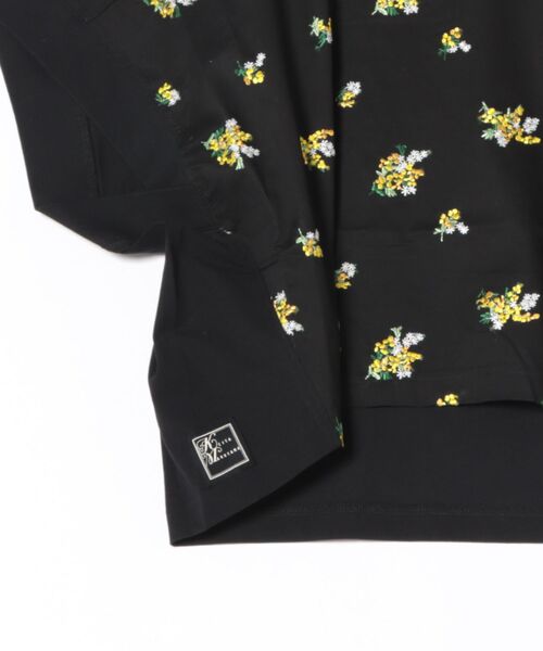 KEITA MARUYAMA（ケイタマルヤマ）の「Mimosa embroidery TEE（Tシャツ/カットソー・レディース・ホワイト/グリーン/ブラック・SMALL/MEDIUM）」の8枚目の写真