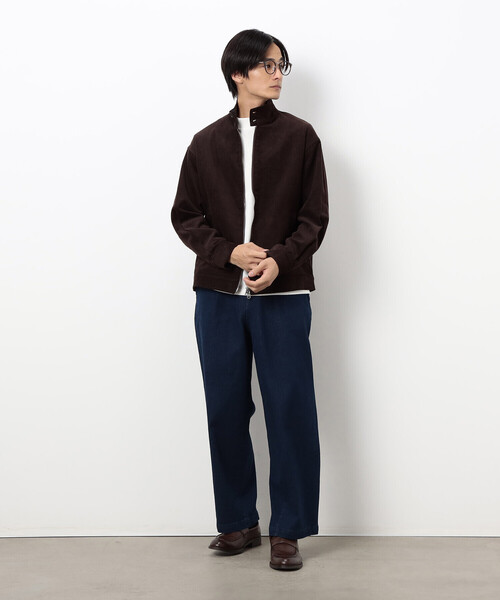 COMME CA ISM（コムサイズム）の「ストレッチデニム ワンタック バレルパンツ（デニムパンツ・メンズ・ネイビー・M/S/L）」の13枚目の写真