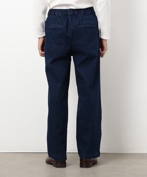 COMME CA ISM（コムサイズム）の「ストレッチデニム ワンタック バレルパンツ（デニムパンツ・メンズ・ネイビー・M/S/L）」の6枚目の写真