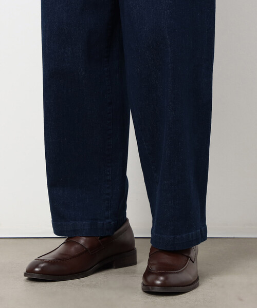 COMME CA ISM（コムサイズム）の「ストレッチデニム ワンタック バレルパンツ（デニムパンツ・メンズ・ネイビー・M/S/L）」の10枚目の写真