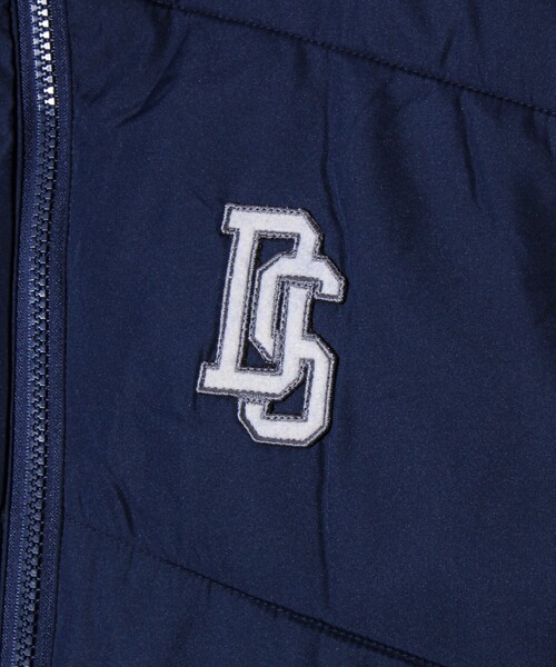 DISCUS（ディスカス）の「【DISCUS】UNISEX 中綿ベスト（ダウンベスト・メンズ・グリーン/ネイビー・M/L/XL）」の4枚目の写真