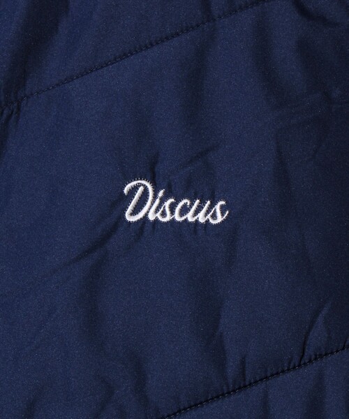DISCUS（ディスカス）の「【DISCUS】UNISEX 中綿ベスト（ダウンベスト・メンズ・グリーン/ネイビー・M/L/XL）」の5枚目の写真