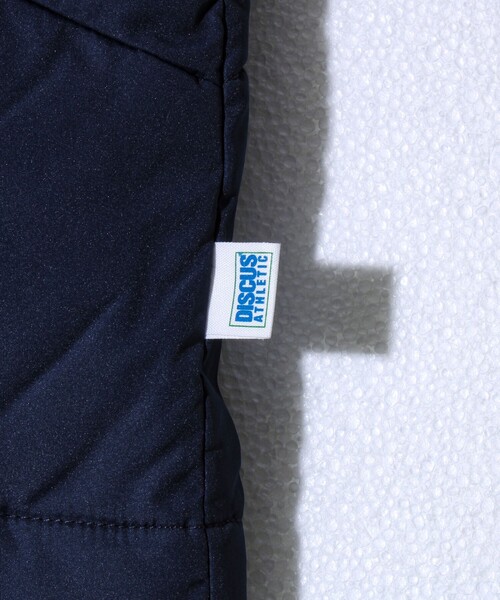 DISCUS（ディスカス）の「【DISCUS】UNISEX 中綿ベスト（ダウンベスト・メンズ・グリーン/ネイビー・M/L/XL）」の7枚目の写真