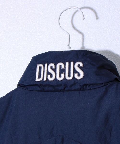 DISCUS（ディスカス）の「【DISCUS】UNISEX 中綿ベスト（ダウンベスト・メンズ・グリーン/ネイビー・M/L/XL）」の10枚目の写真