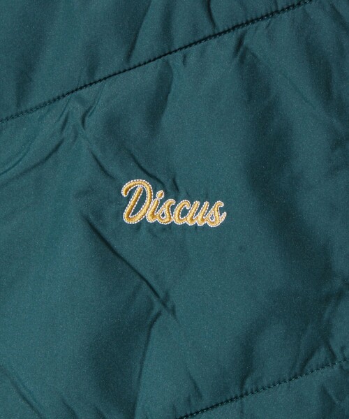 DISCUS（ディスカス）の「【DISCUS】UNISEX 中綿ベスト（ダウンベスト・メンズ・グリーン/ネイビー・M/L/XL）」の13枚目の写真