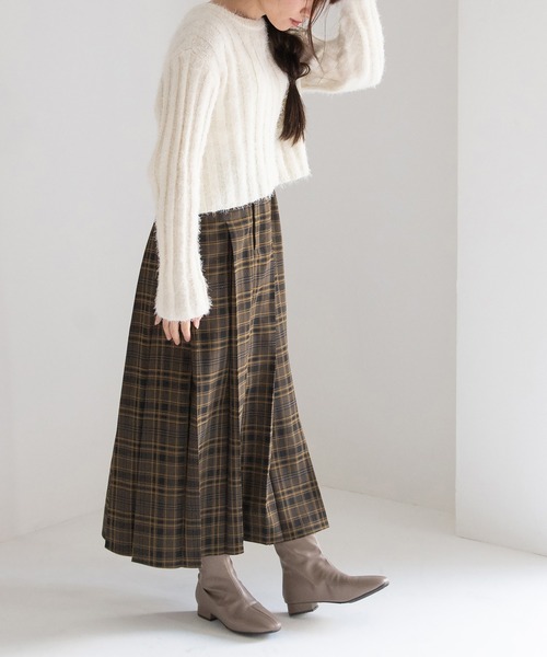 JELLY BEANS(ジェリービーンズ)の「バックファスナーストレッチショートブーツ(210-57390)JELLY BEANS(ジェリービーンズ)(ブーツ・レディース・ブラック/グレー・S/M/L/LL)」の4枚目の写真