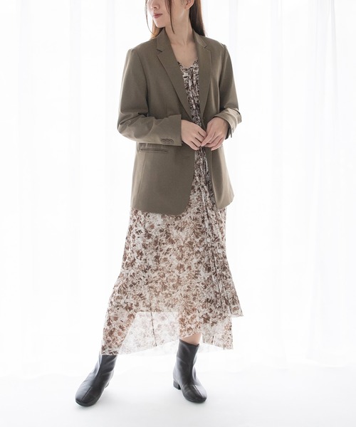 JELLY BEANS(ジェリービーンズ)の「バックファスナーストレッチショートブーツ(210-57390)JELLY BEANS(ジェリービーンズ)(ブーツ・レディース・ブラック/グレー・S/M/L/LL)」の16枚目の写真