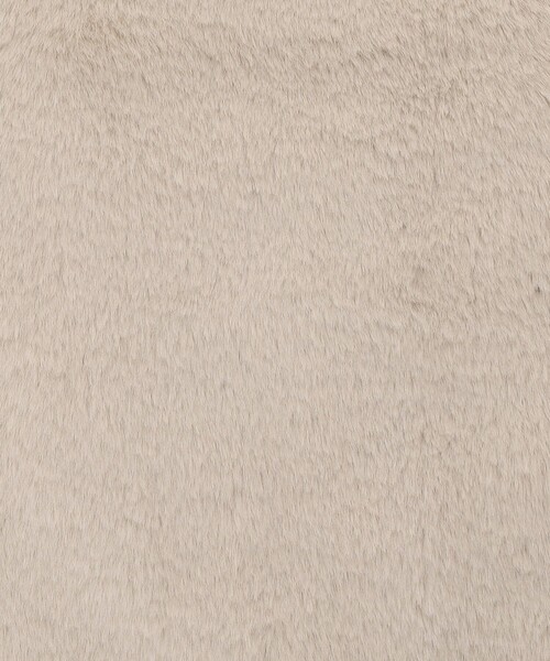 Afternoon Tea（アフタヌーンティー）の「パール付きフェイクファーティペット（マフラー・レディース・ベージュ/ブラック・ONE SIZE）」の8枚目の写真