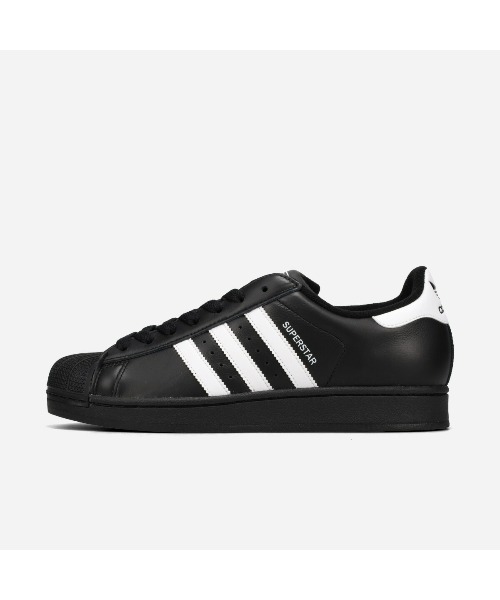 adidas Originals(アディダスオリジナルス)の「adidas SUPERSTAR II / アディダス スーパースター II / JI0079(スニーカー・メンズ・ブラック・22.5cm/23cm/23.5cm/24cm/24.5cm/25cm/25.5cm/26cm/26.5cm/27cm/27.5cm/28cm/28.5cm/30cm/29cm/29.5cm/22cm)」の6枚目の写真