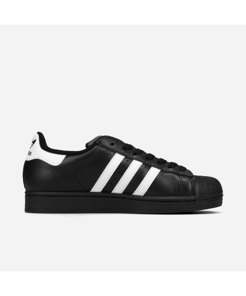 adidas Originals(アディダスオリジナルス)の「adidas SUPERSTAR II / アディダス スーパースター II / JI0079(スニーカー・メンズ・ブラック・22.5cm/23cm/23.5cm/24cm/24.5cm/25cm/25.5cm/26cm/26.5cm/27cm/27.5cm/28cm/28.5cm/30cm/29cm/29.5cm/22cm)」の3枚目の写真