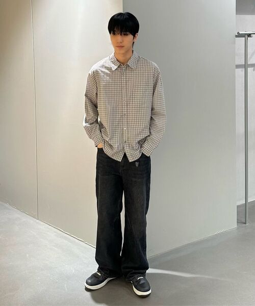 INSILENCE(インサイロンス)の「レギュラーフィットチェックシャツ NAVY(シャツ/ブラウス・レディース・その他・SMALL/MEDIUM/LARGE)」の7枚目の写真