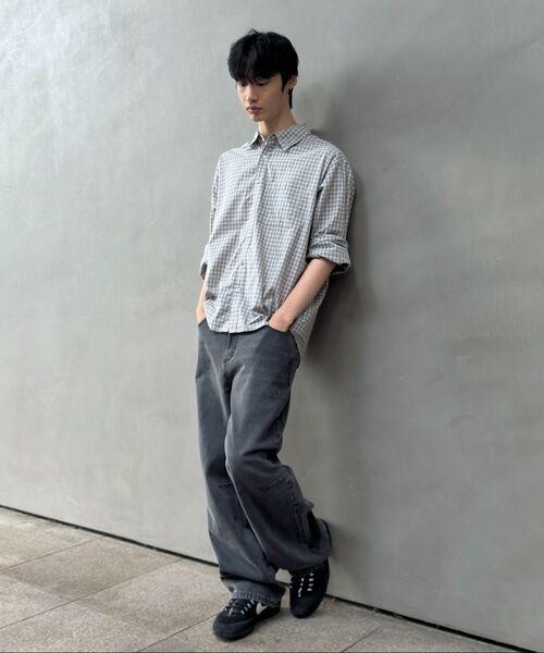 INSILENCE(インサイロンス)の「レギュラーフィットチェックシャツ NAVY(シャツ/ブラウス・レディース・その他・SMALL/MEDIUM/LARGE)」の2枚目の写真