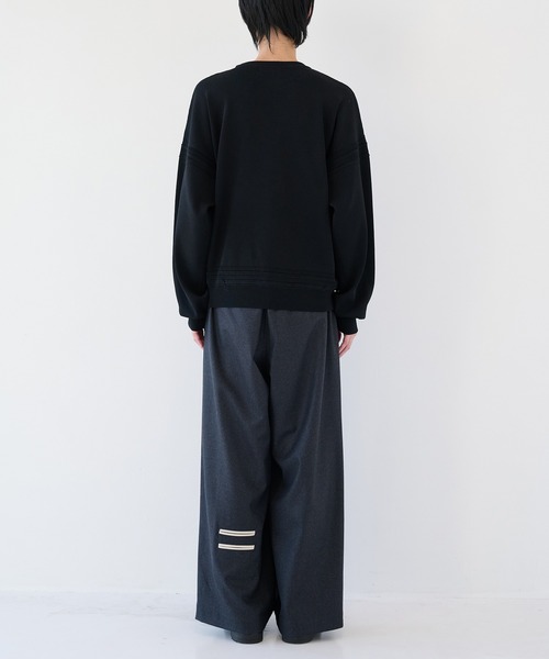 【SHAREEF】【シャリーフ】　パンツ SHAREEF】2/72強圧縮フラノ ワイドパンツ（その他パンツ）｜SHAREEF