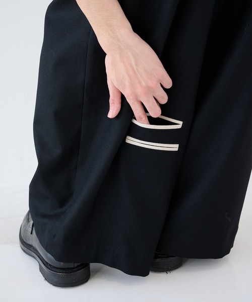 SHAREEF】2/72強圧縮フラノ ワイドパンツ（その他パンツ）｜SHAREEF