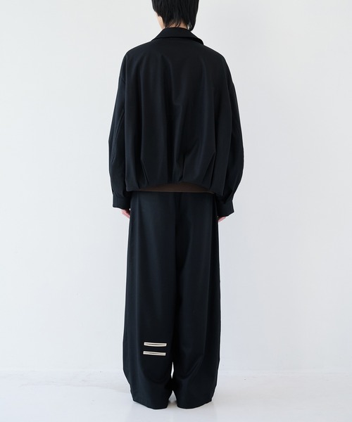 セール】【SHAREEF】2/72強圧縮フラノ ワイドパンツ（その他パンツ