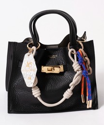 Rivel（リヴェル）の「【VIOLAd'ORO/ヴィオラドーロ】バッグチャーム アクリルタグ レオパード（キーホルダー）」