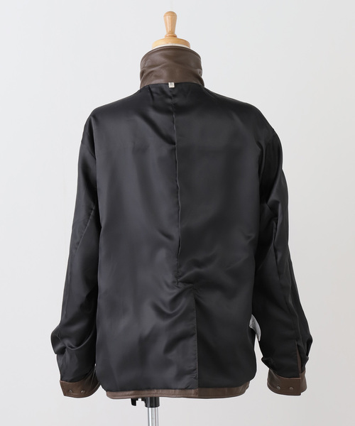 FRAMeWORK(フレームワーク)の「CCU HUNTING ジャケット(ライダースジャケット・レディース・ブラウン・FREE)」の15枚目の写真