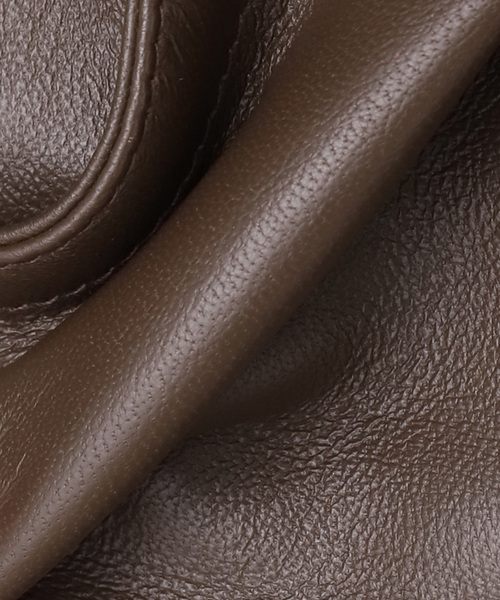 FRAMeWORK(フレームワーク)の「CCU HUNTING ジャケット(ライダースジャケット・レディース・ブラウン・FREE)」の18枚目の写真