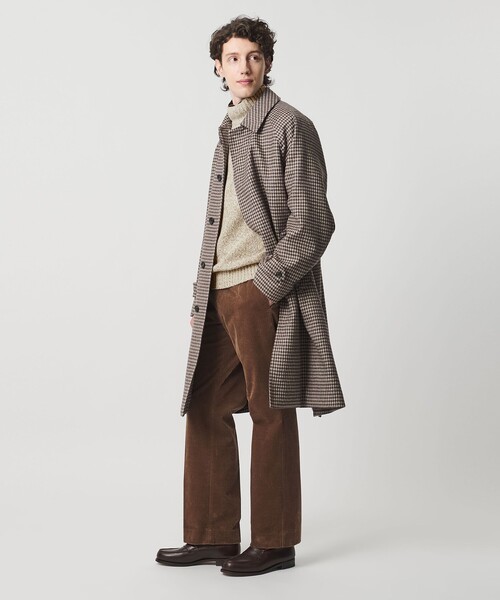 UNITED ARROWS（ユナイテッドアローズ）の「ウール コットン カシミア ムリネ タートルネック ニット（ニット/セーター・メンズ・オフホワイト/ダークグリーン・M/L/XL/S）」の8枚目の写真