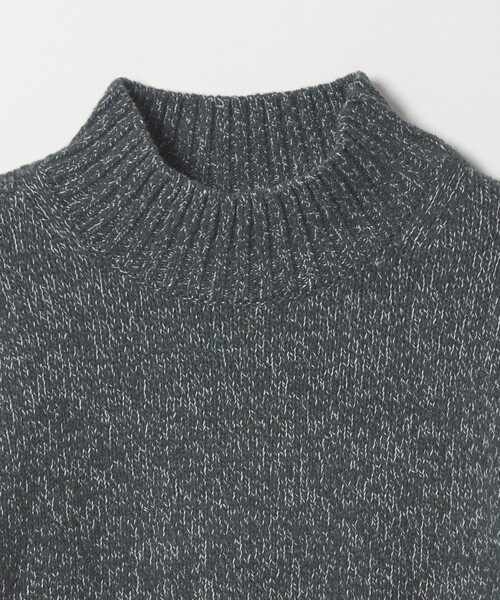 UNITED ARROWS（ユナイテッドアローズ）の「ウール コットン カシミア ムリネ タートルネック ニット（ニット/セーター・メンズ・オフホワイト/ダークグリーン・M/L/XL/S）」の20枚目の写真