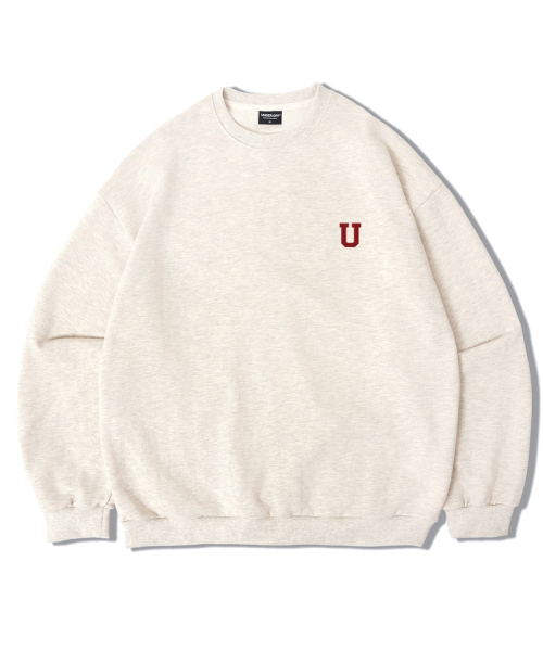 UNDEROFF(アンダーオフ)の「アセンティックリラックスドスウェットスモールロゴブラック(スウェット・レディース・ブラック・SMALL/MEDIUM/LARGE/X-LARGE)」の2枚目の写真