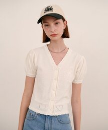 SCALLOP CARDIGAN