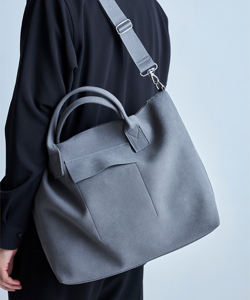 UNION STATION（ユニオンステーション）の「PRO-SPERITY 2WAYトートバッグ（トートバッグ・メンズ・グレー/ブラック・7）」の10枚目の写真